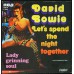 DAVID BOWIE Let's Spend The Night Together / Lady Grinning Soul (RCA – APBO 28) Holland 1973 PS 45 (Pop Rock, Glam)